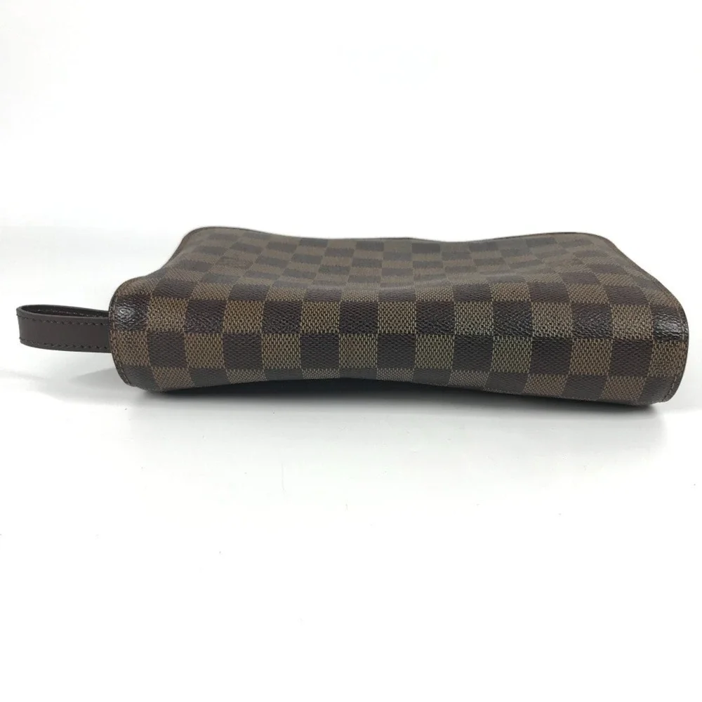 LOUIS VUITTON Brown Damier Canvas Pouch